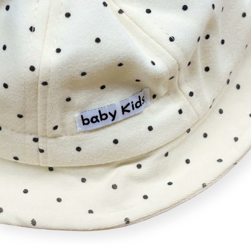 ふんわり可愛いミミ＆リボン ベビーハット