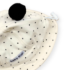 ふんわり可愛いミミ＆リボン ベビーハット