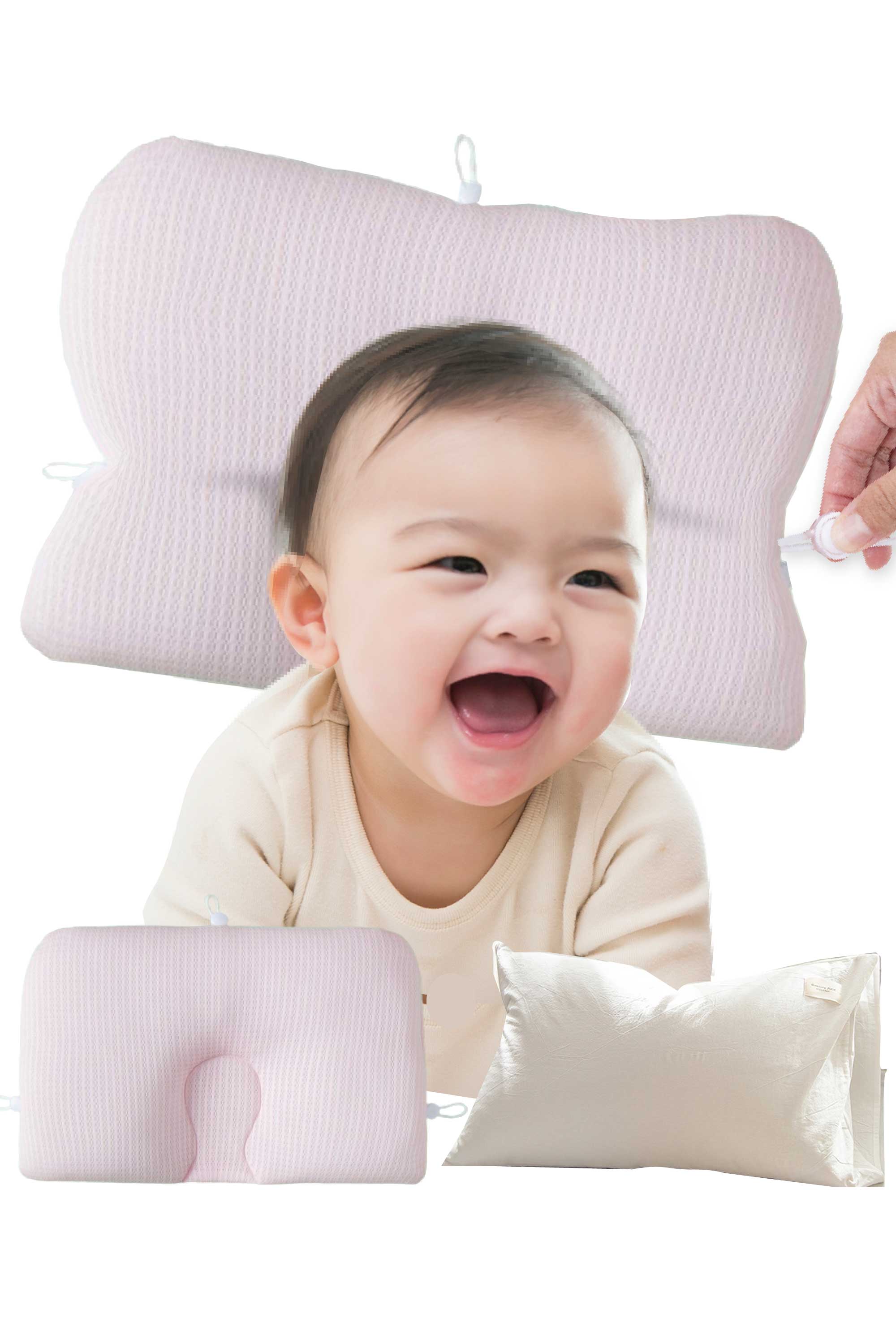 【窒息しない絶壁防止ベビー枕】