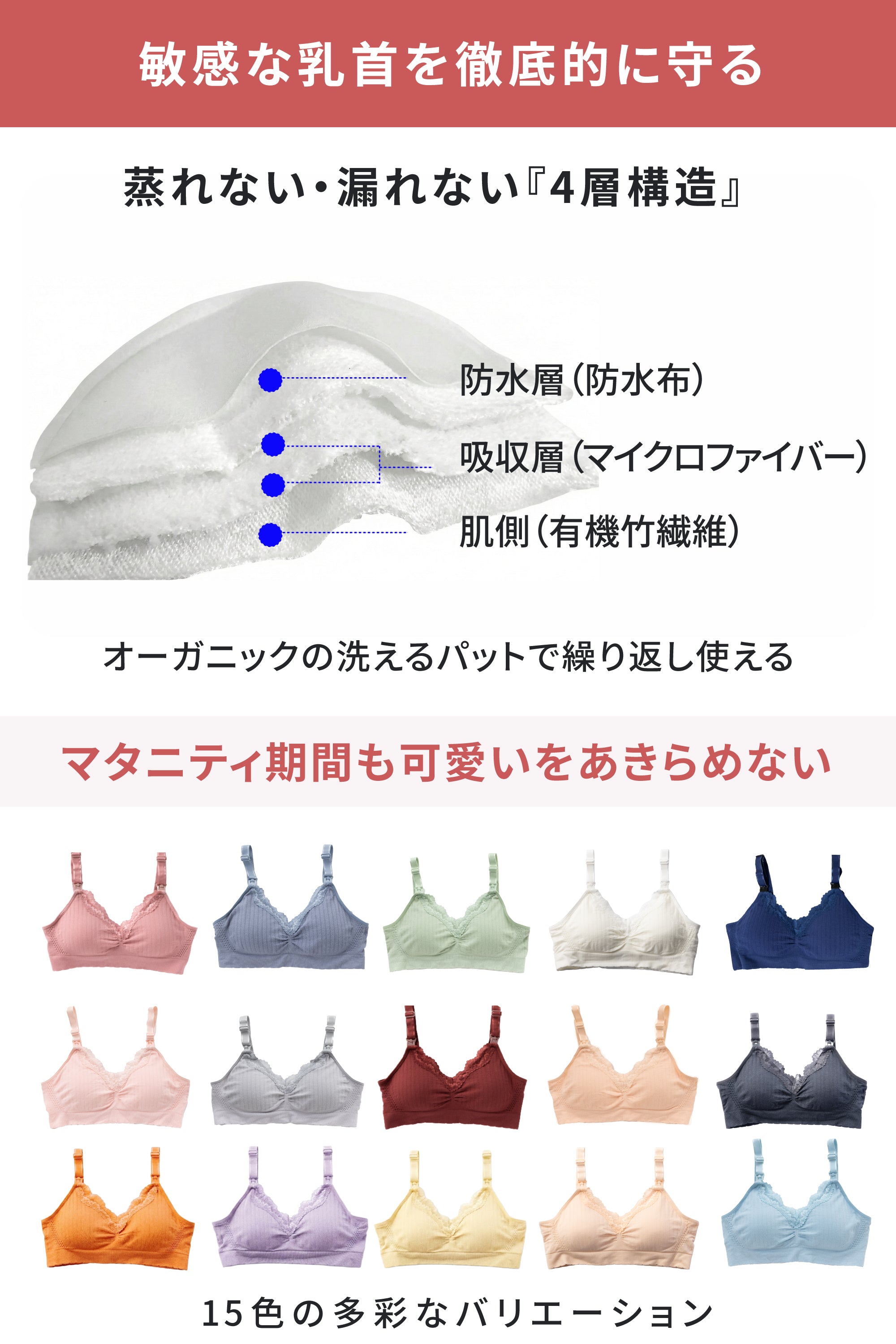 30秒に１枚売れた！【助産師歴40年の母乳専門家が作った授乳ブラ】フワリアル