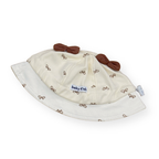 ふんわり可愛いミミ＆リボン ベビーハット