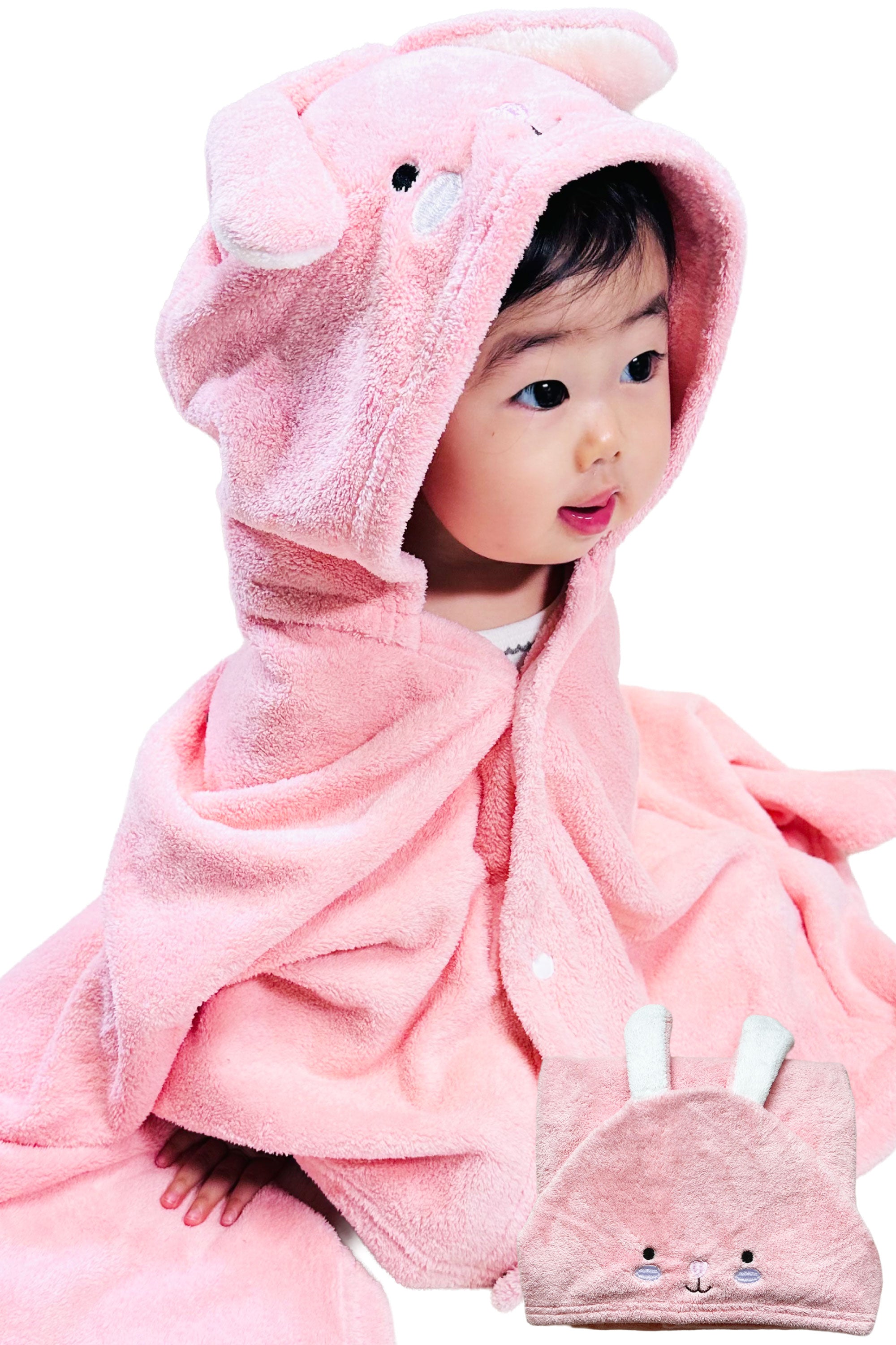 【名入れ可能】 ベビーバスタオル