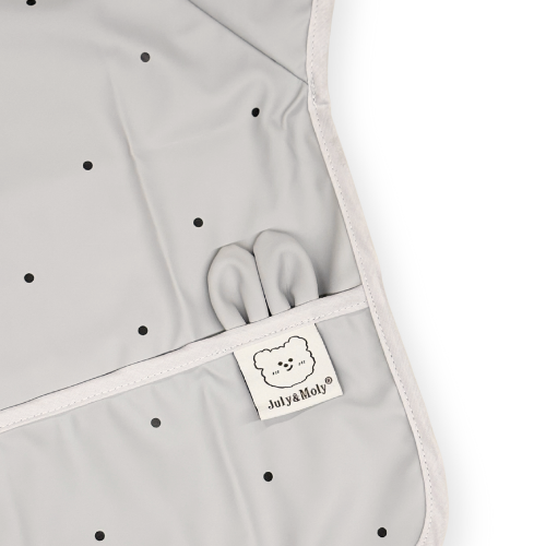 クラシカルドットのフリルエプロン