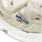 ふんわり可愛いミミ＆リボン ベビーハット