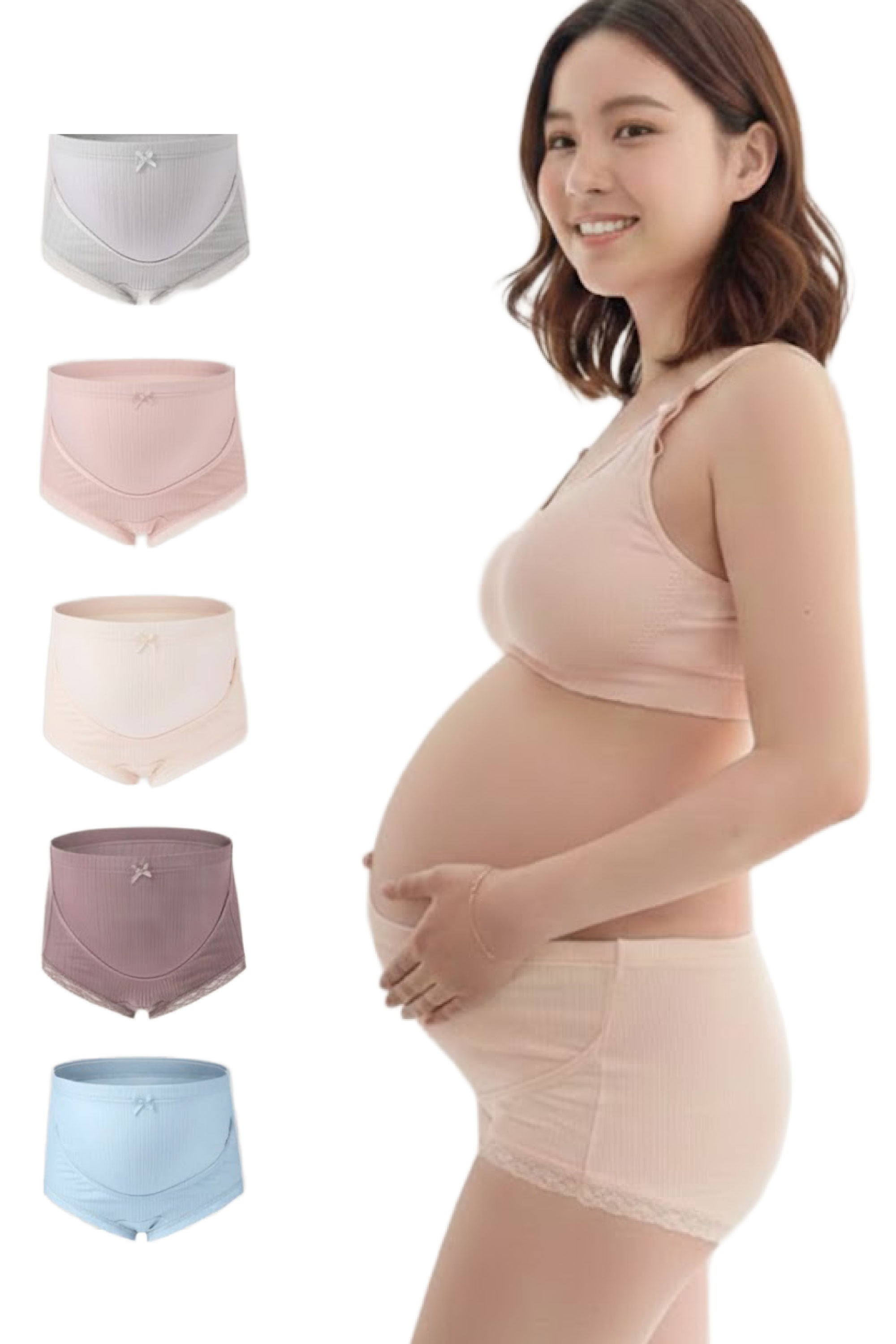 3枚セット】助産師監修・お腹すっぽりマタニティショーツ：旧色 – 助産