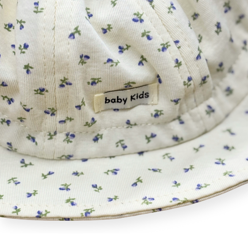 ふんわり可愛いミミ＆リボン ベビーハット