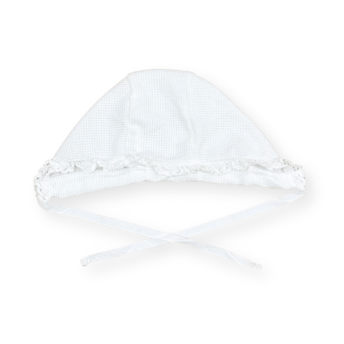 ふんわりフレアスリーブ・フリル襟ベビーロンパース