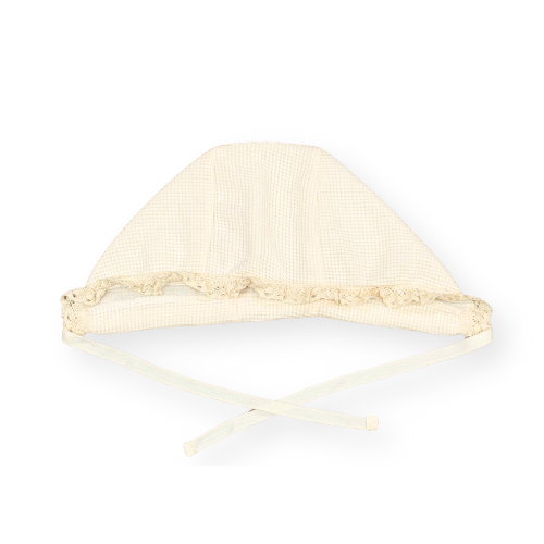 ふんわりフレアスリーブ・フリル襟ベビーロンパース