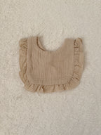 フリルコットンビブ 【スタイ・よだれかけ】（全9色展開）