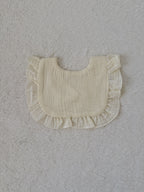 フリルコットンビブ 【スタイ・よだれかけ】（全9色展開）