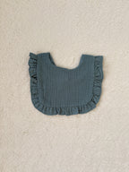 フリルコットンビブ 【スタイ・よだれかけ】（全9色展開）