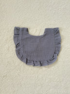 フリルコットンビブ 【スタイ・よだれかけ】（全9色展開）