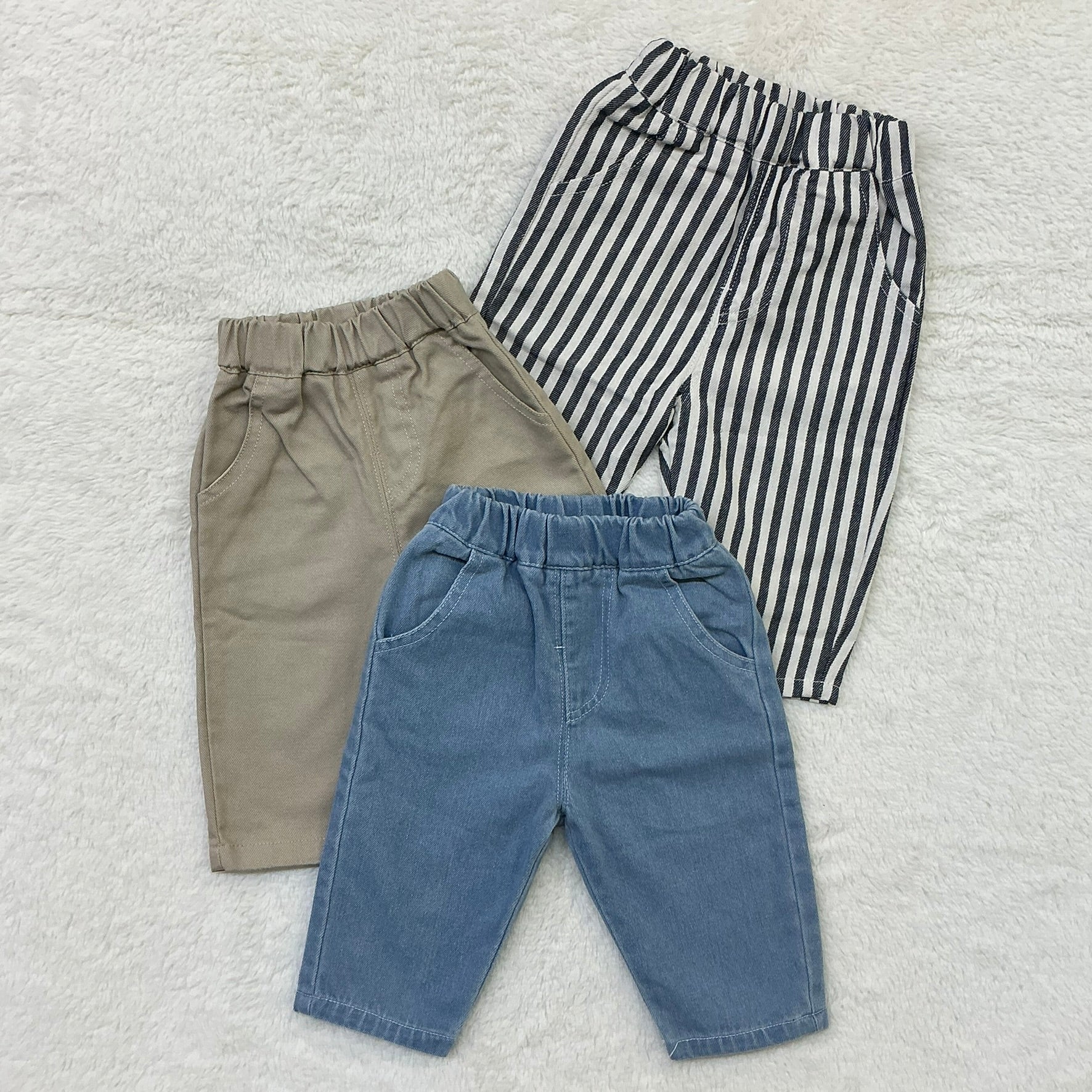 やわらか素材のパンツ