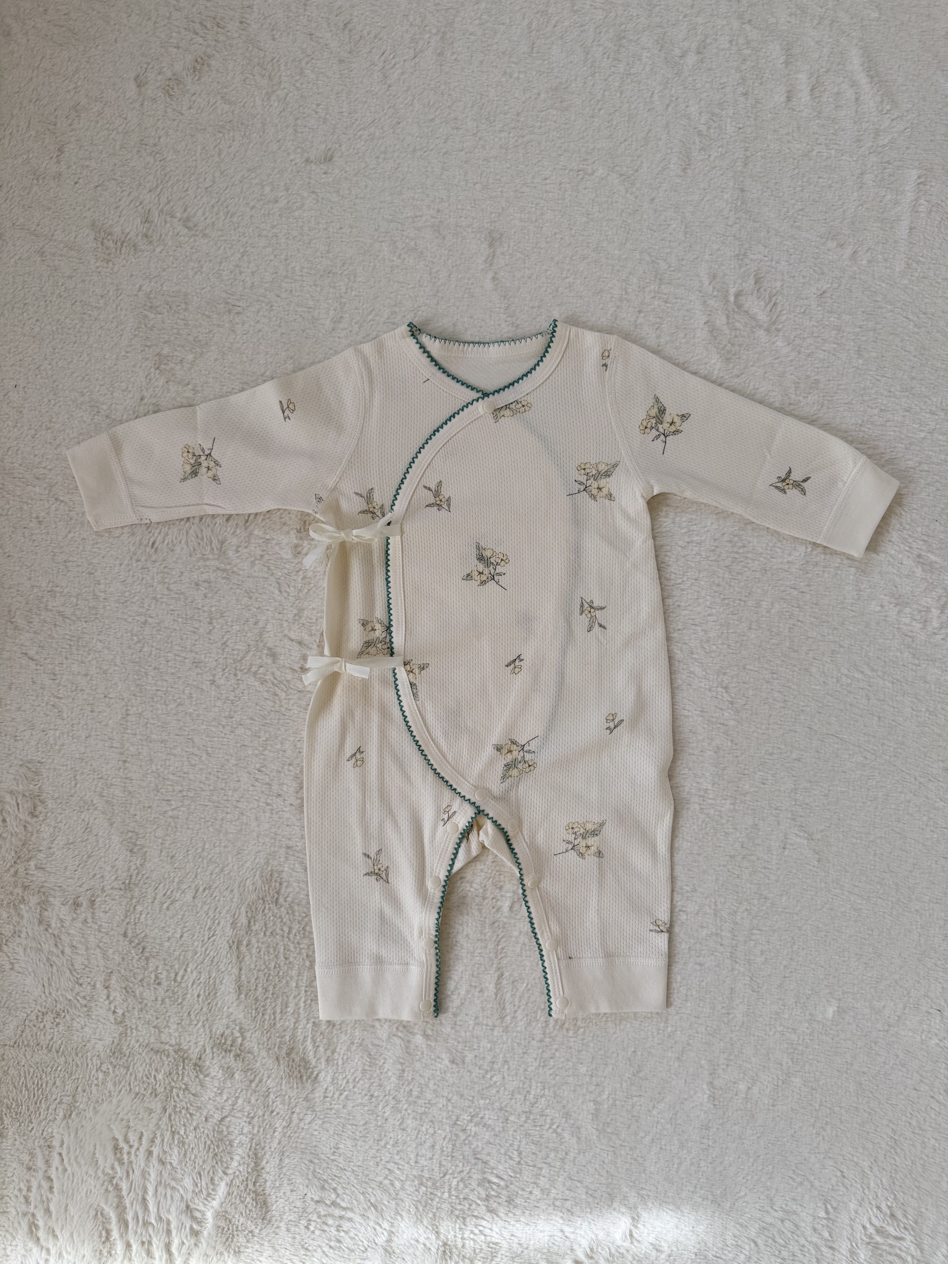 ナチュラルメロウステッチの長袖ツーウェイオール