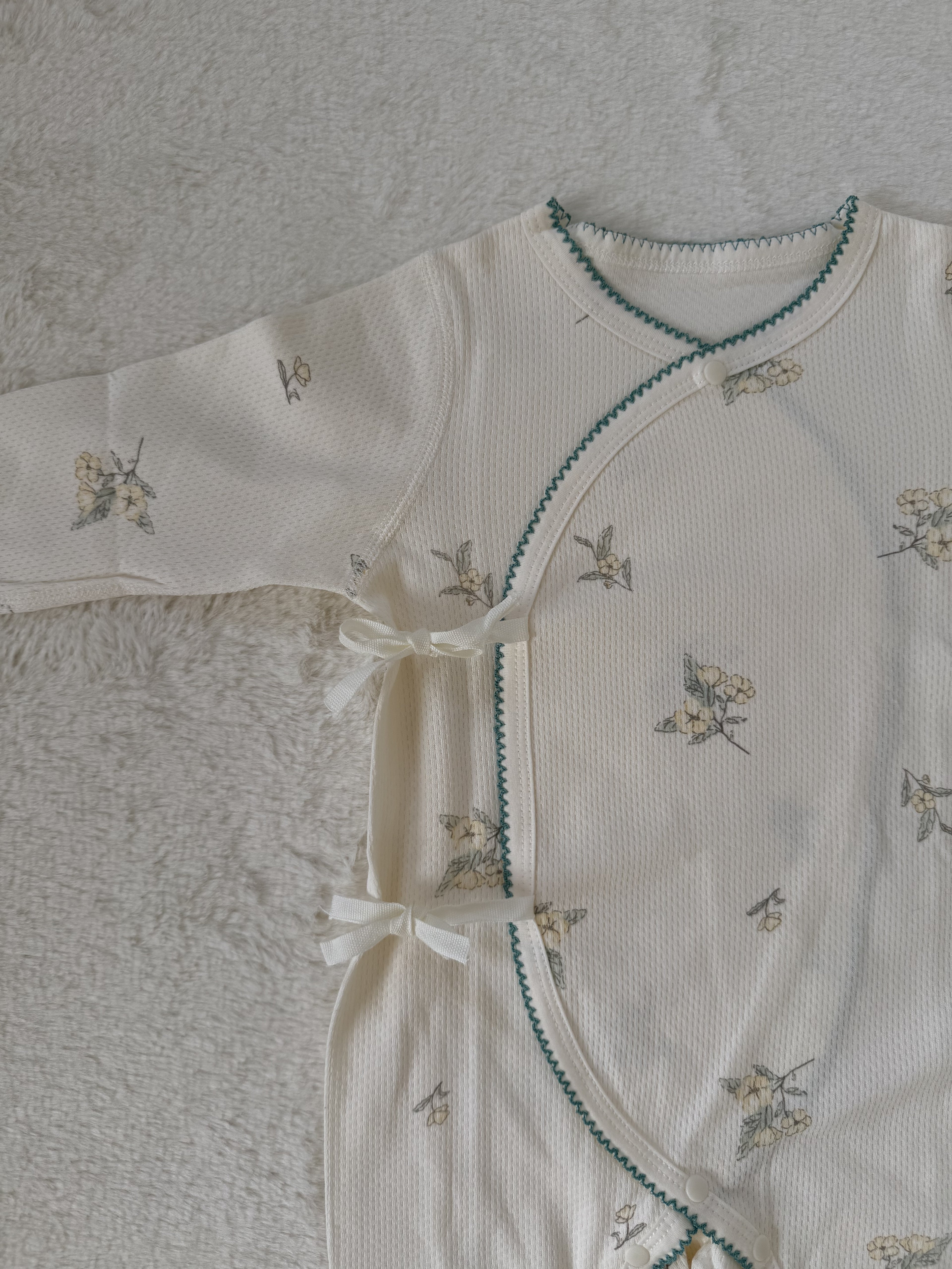 ナチュラルメロウステッチの長袖ツーウェイオール