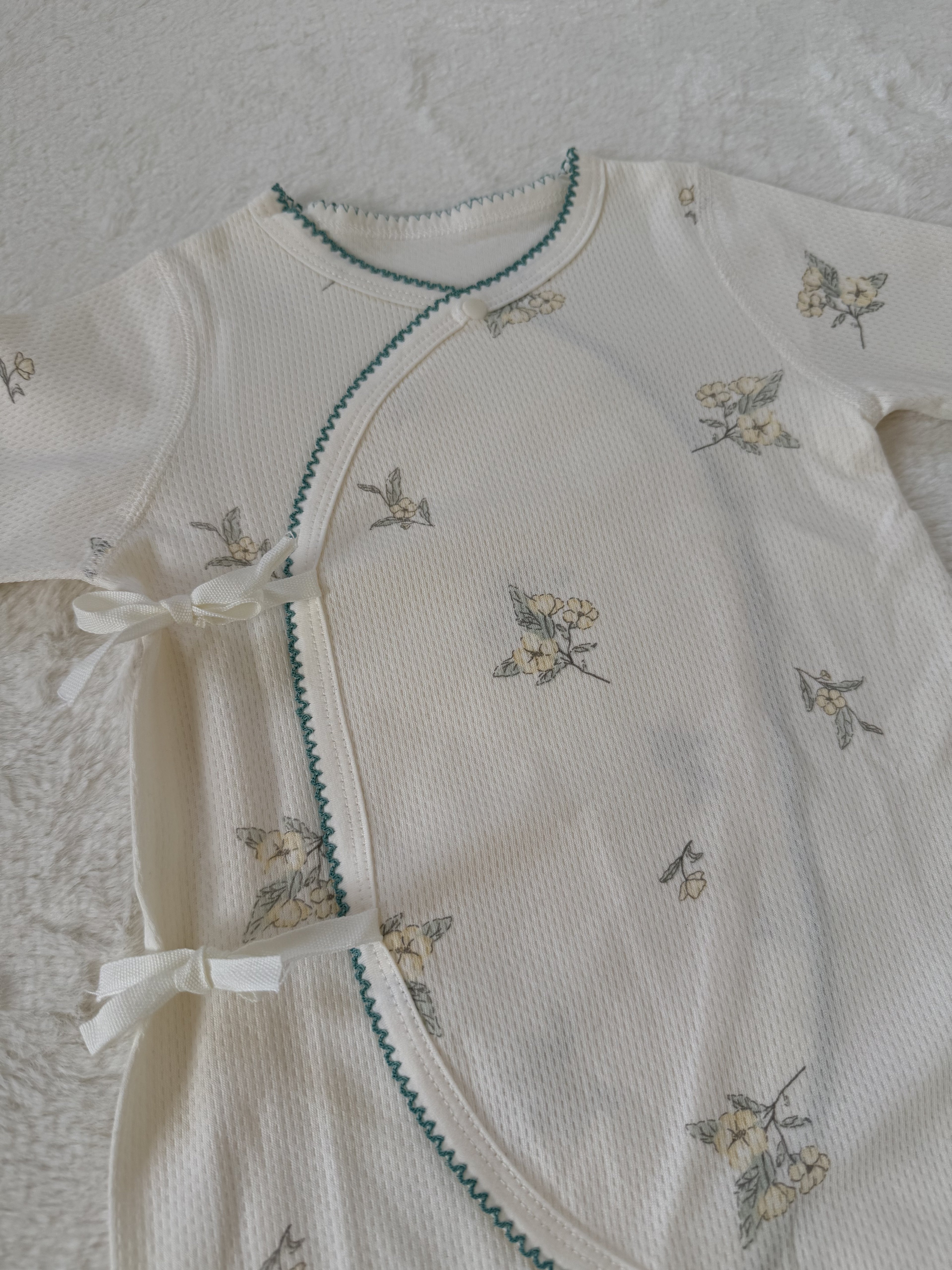 ナチュラルメロウステッチの長袖ツーウェイオール