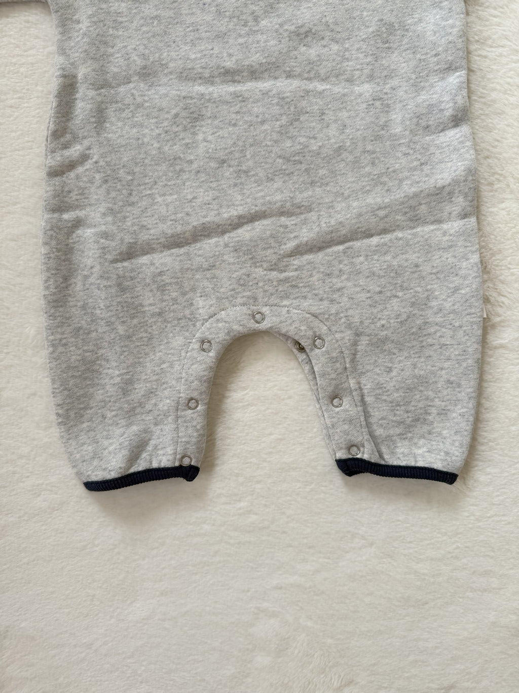 ポロカラーロンパース