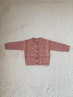 ふんわりニットのナチュラルカーディ