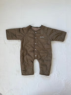 中綿キルティングカバーオール