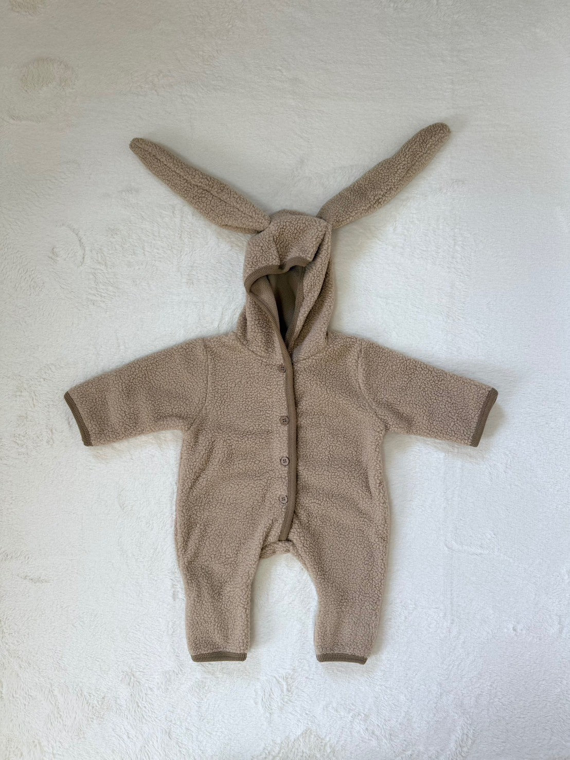 うさ耳ボアカバーオール