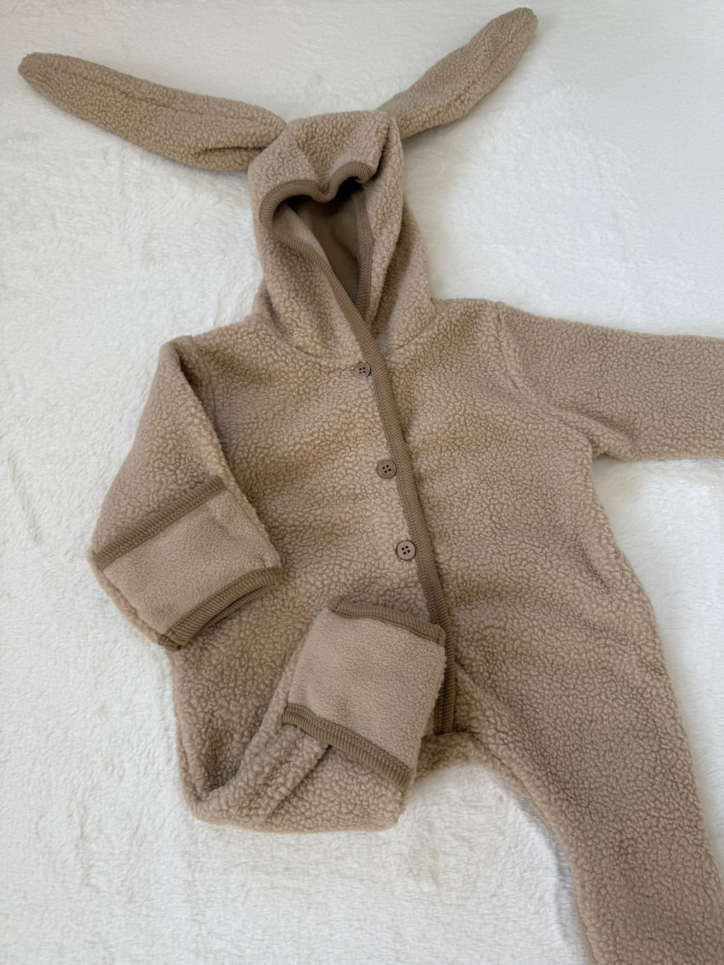 うさ耳ボアカバーオール