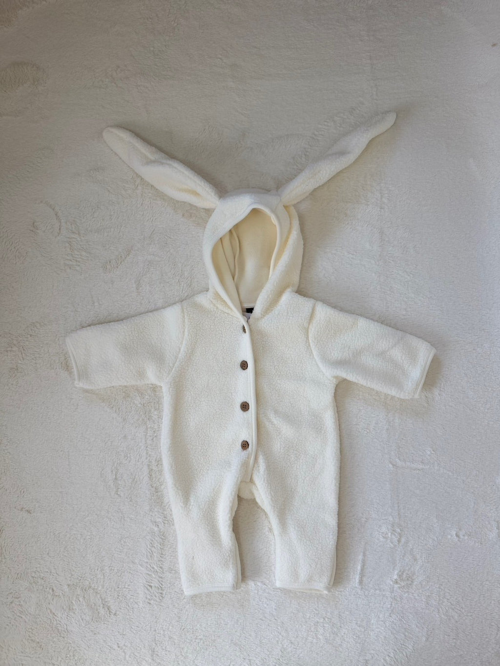 うさ耳ボアカバーオール