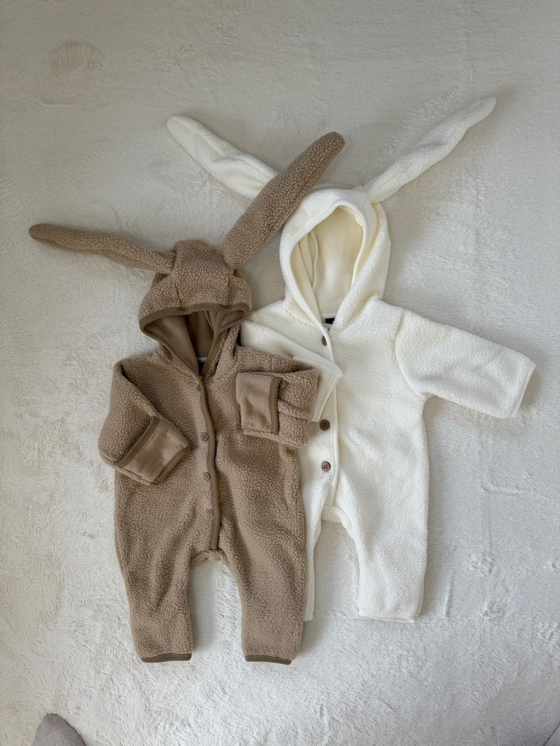 うさ耳ボアカバーオール