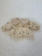 刺繍入りキルティングジャケット