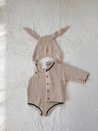 ノーカラーキルティングジャケット