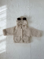 くま耳付きボアジャケット