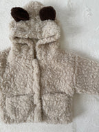 くま耳付きボアジャケット