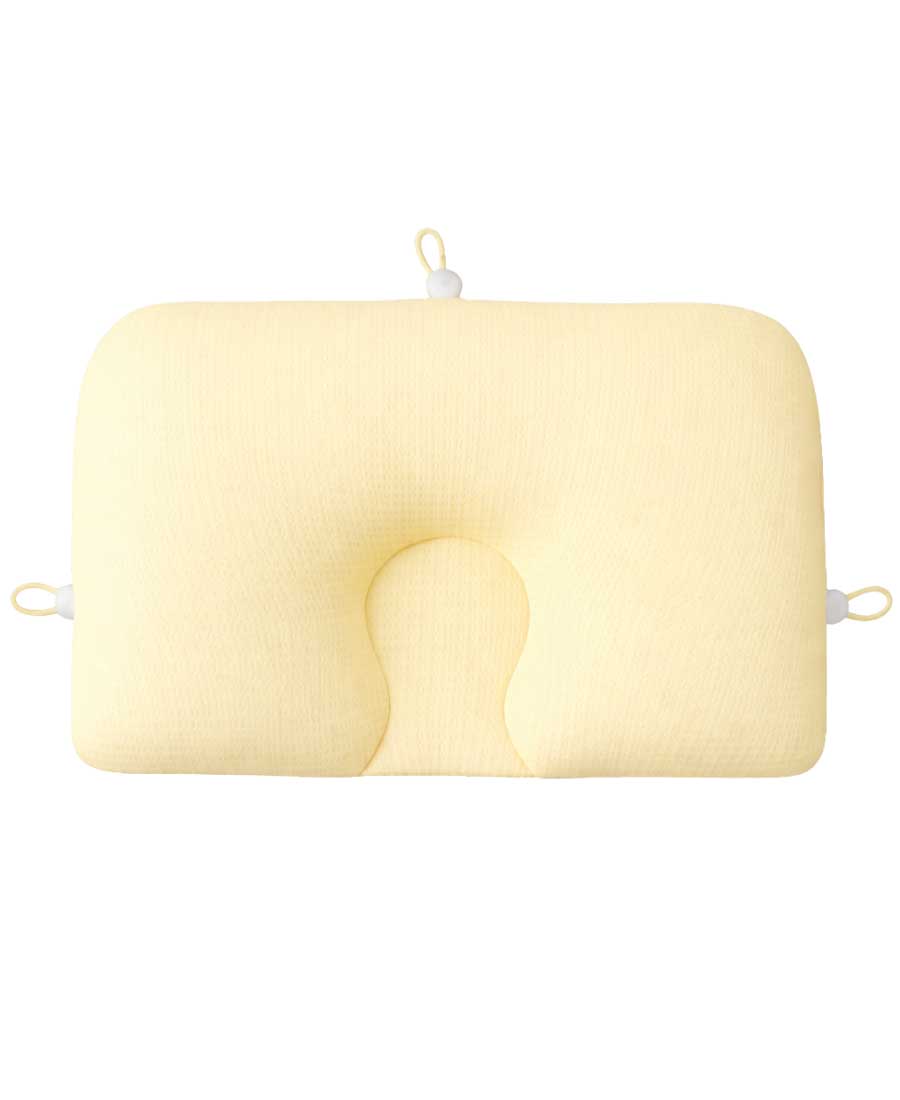 【窒息しにくい絶壁防止ベビー枕】まるみ