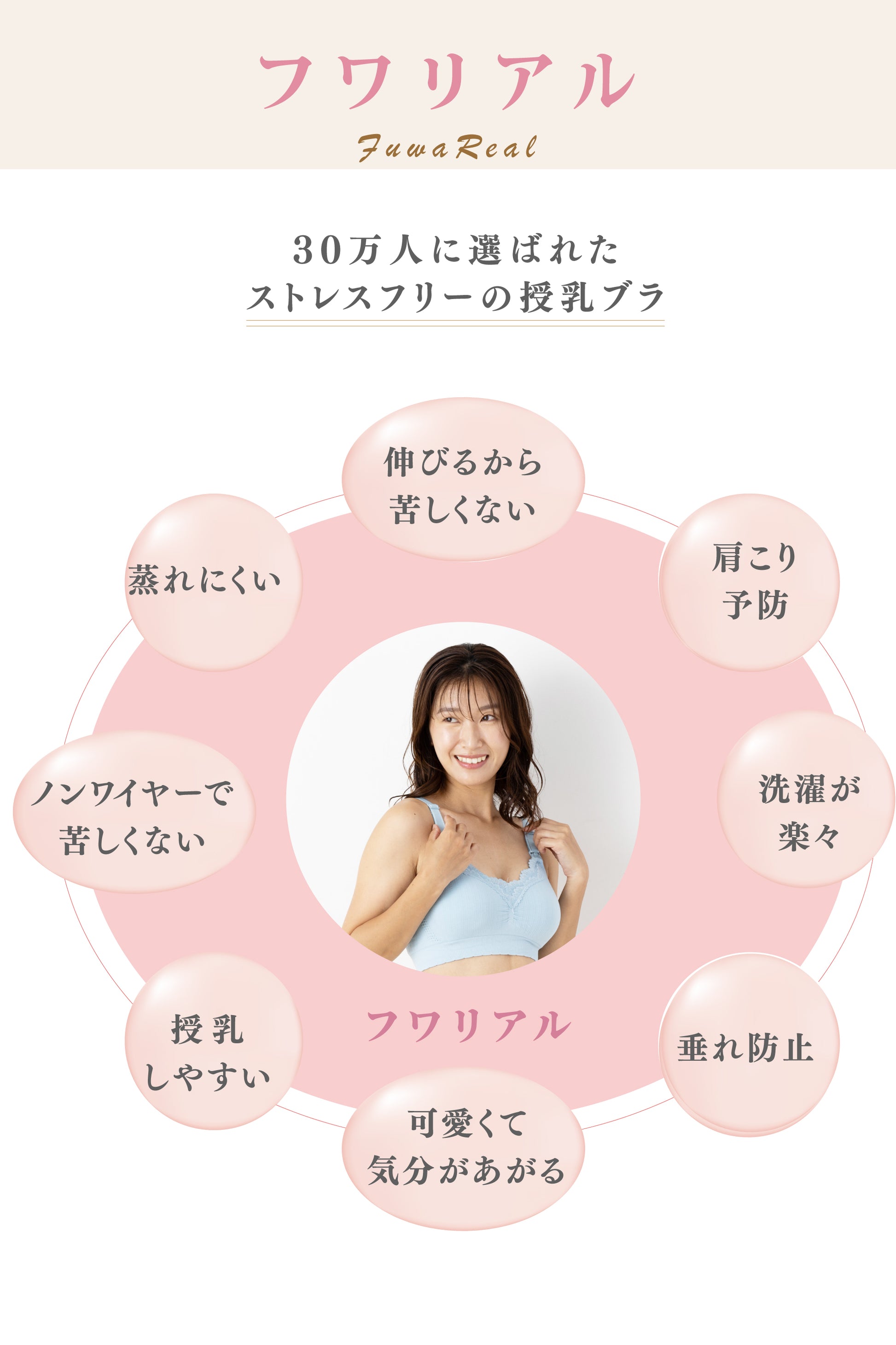 【福袋2025】3組セット! 上下セット フワリアル&ショーツ
