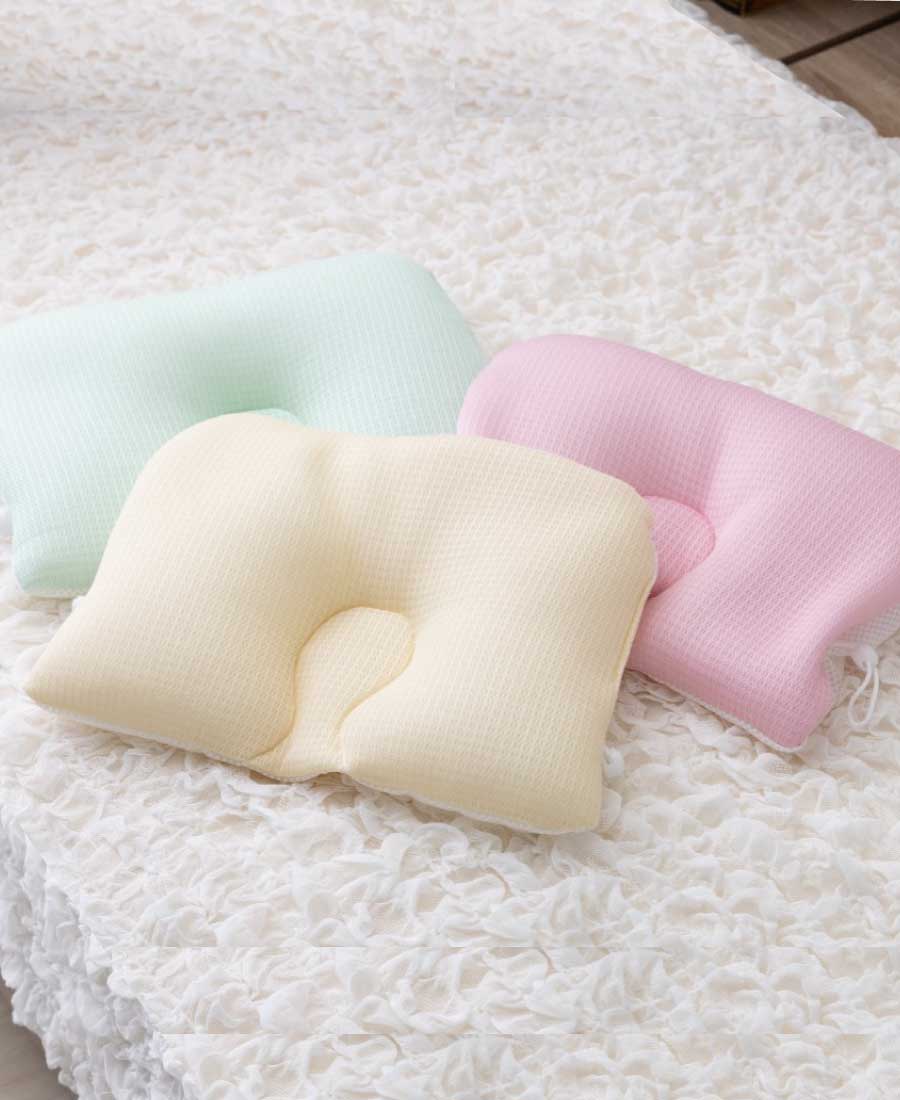【窒息しない絶壁防止ベビー枕】