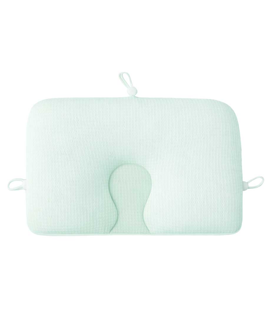 【窒息しにくい絶壁防止ベビー枕】まるみ