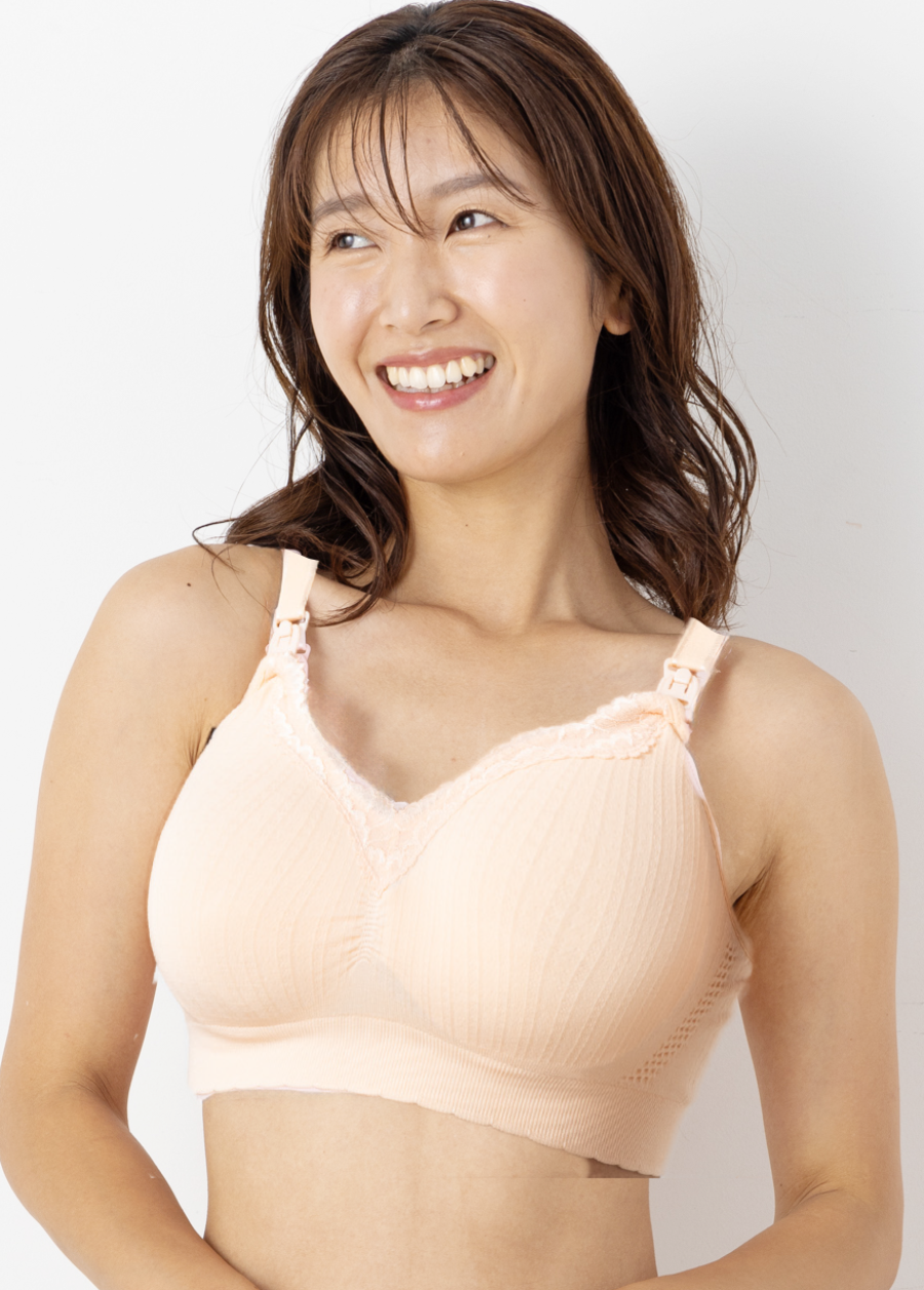 【助産師歴38年の母乳専門家が作った授乳ブラ】フワリアル