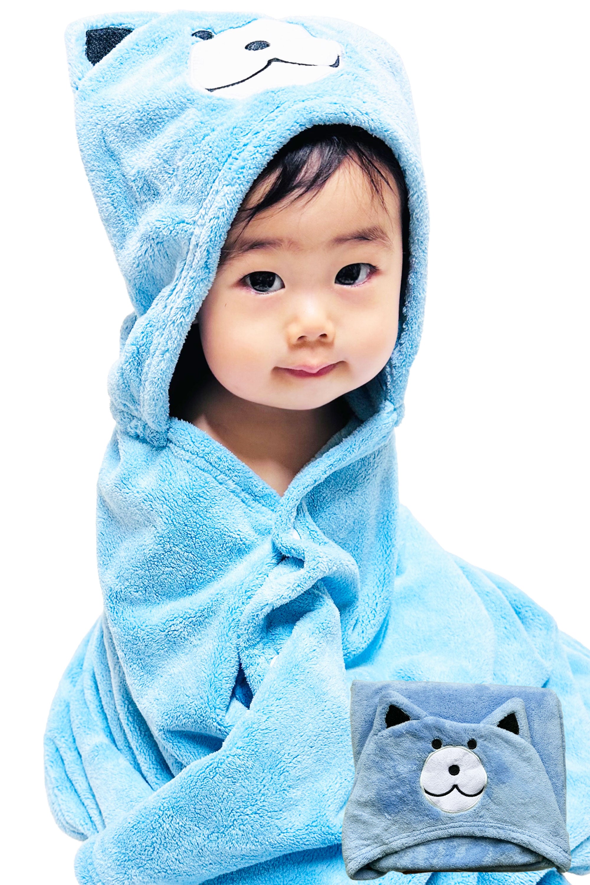 【名入れ可能】 ベビーバスタオル