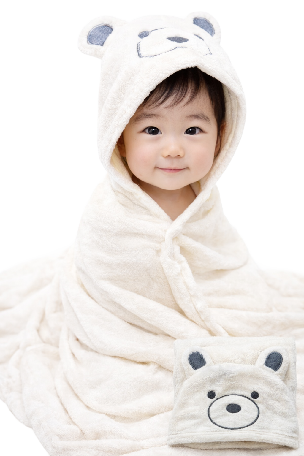 名入れ可能】ワンオペママのお助け！ ベビーバスタオルふわり – 助産師