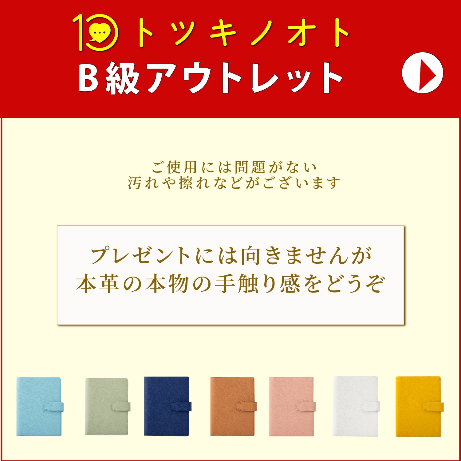 【アウトレット】母子手帳ケース トツキノオト